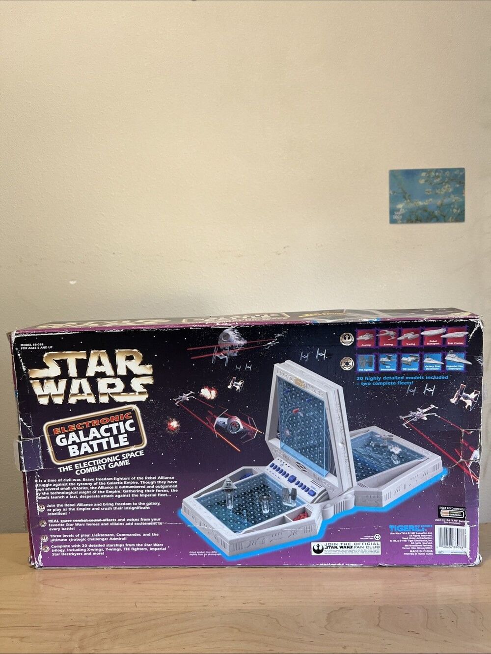 1997 Star Wars Tiger Electronics Galactic Battle Space Battleship Game - Picture 2 of 12